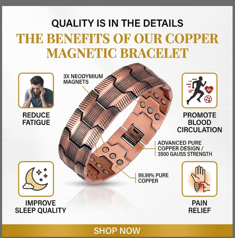 Copper Bracelet Wellness Details