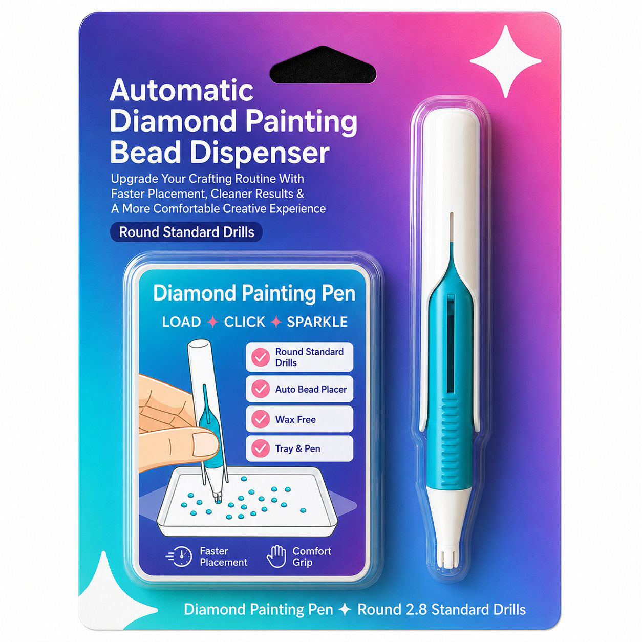 💎Automatic Diamond Painting Bead Dispenser