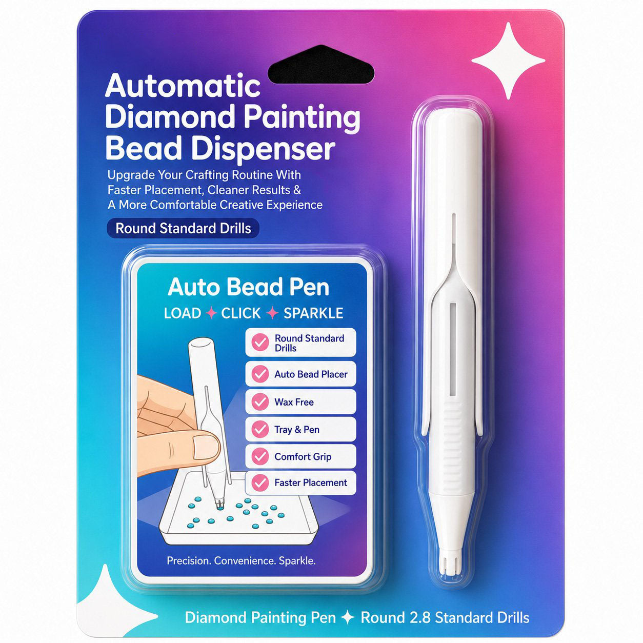 💎Automatic Diamond Painting Bead Dispenser