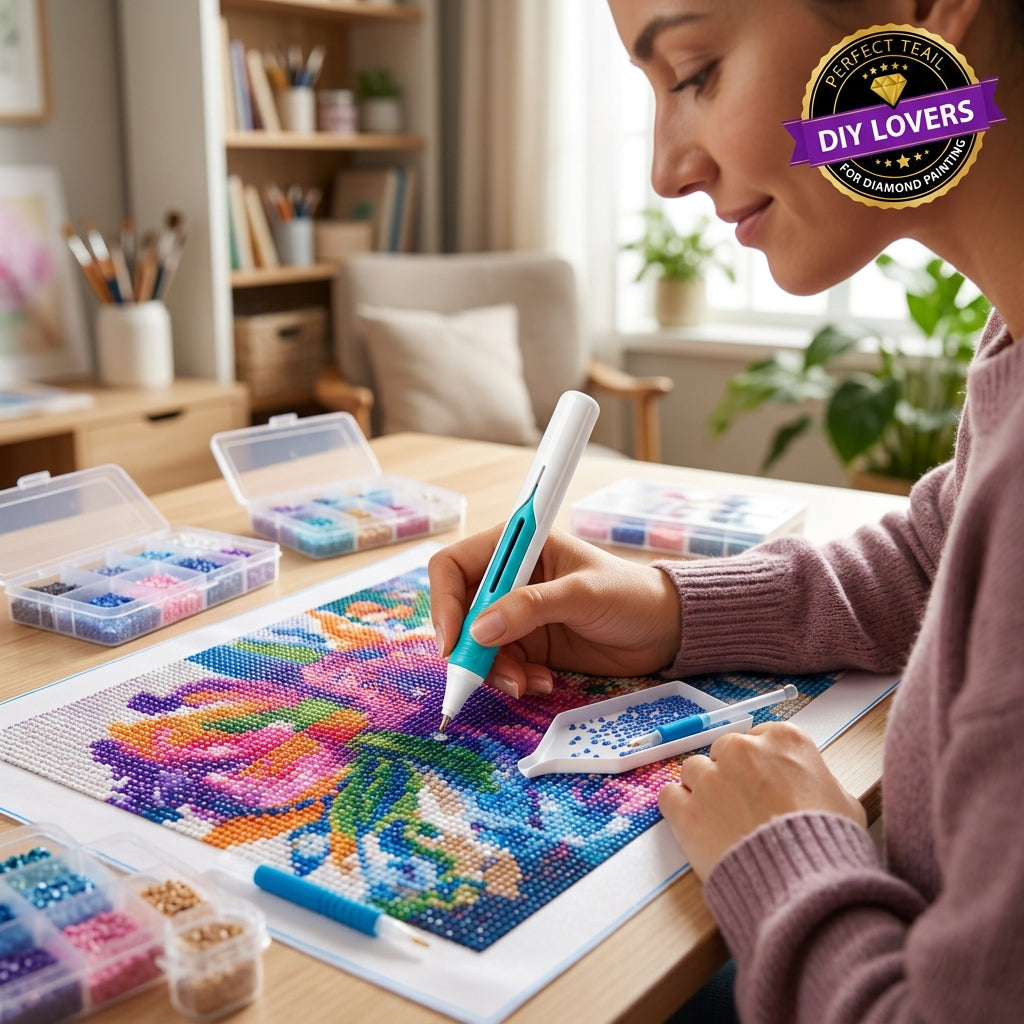 💎Automatic Diamond Painting Bead dispenser